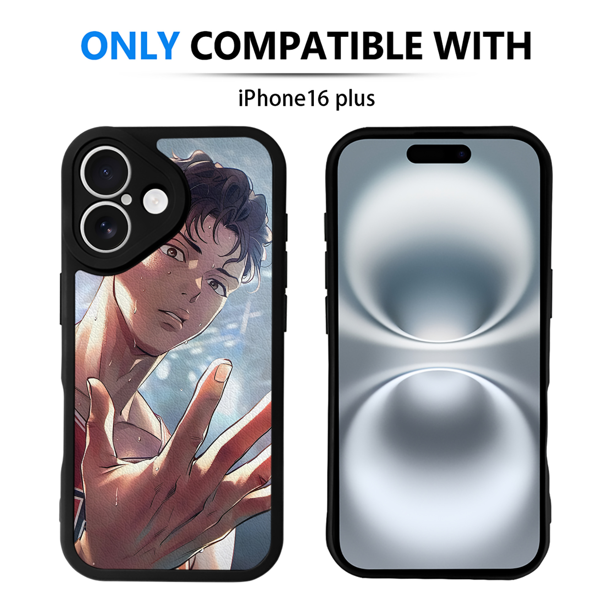 （画像用） SLAM DUNK／スラムダンク 【iPhone 16シリーズ対応】シリコンスマホケース（レザー調） 材質：シリコン